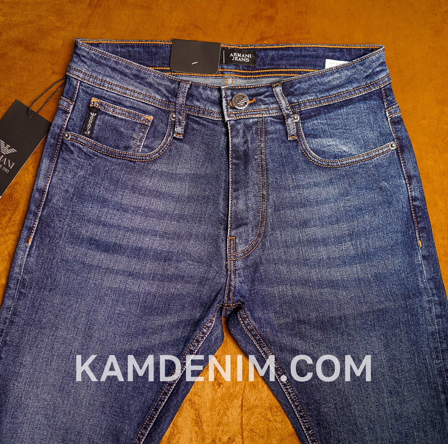 Jeans ARM Bleu Marine 4133 Coupe Normale