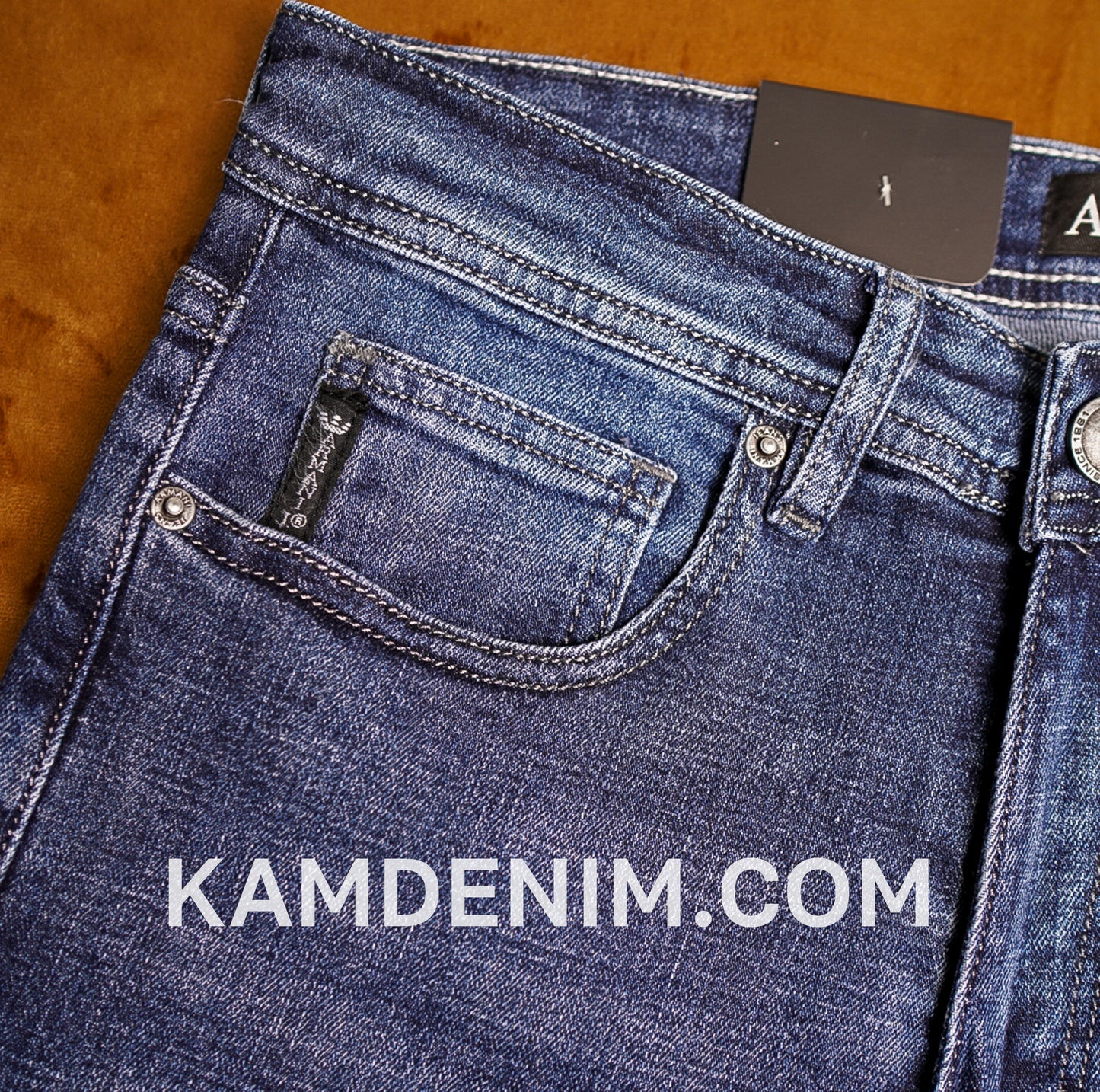 Jeans ARM Bleu Petrol SBL 4180 Coupe Normale