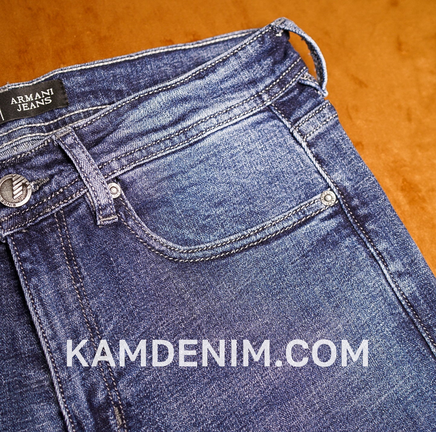 Jeans ARM Bleu Petrol SBL 4180 Coupe Normale