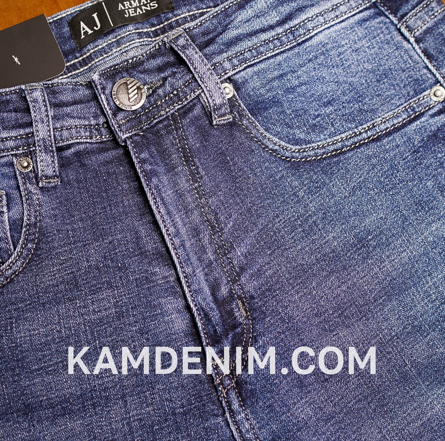 Jeans ARM Bleu Petrol SBL 4180 Coupe Normale