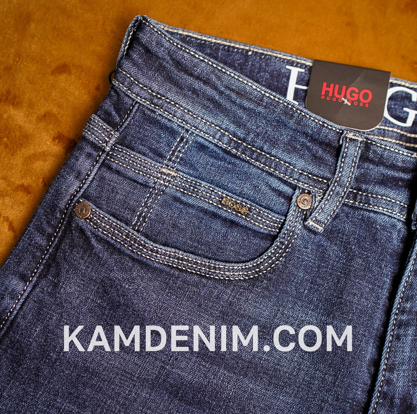 Jeans BS Bleu Petrol FL B 4182 Coupe Normale