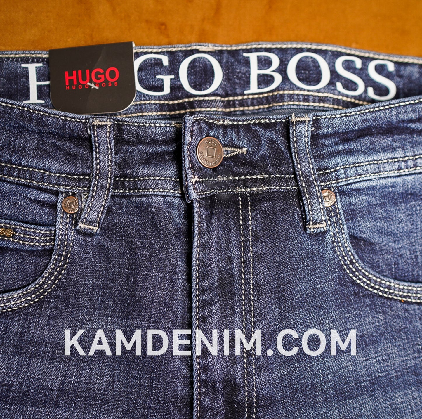 Jeans BS Bleu Petrol FL B 4182 Coupe Normale