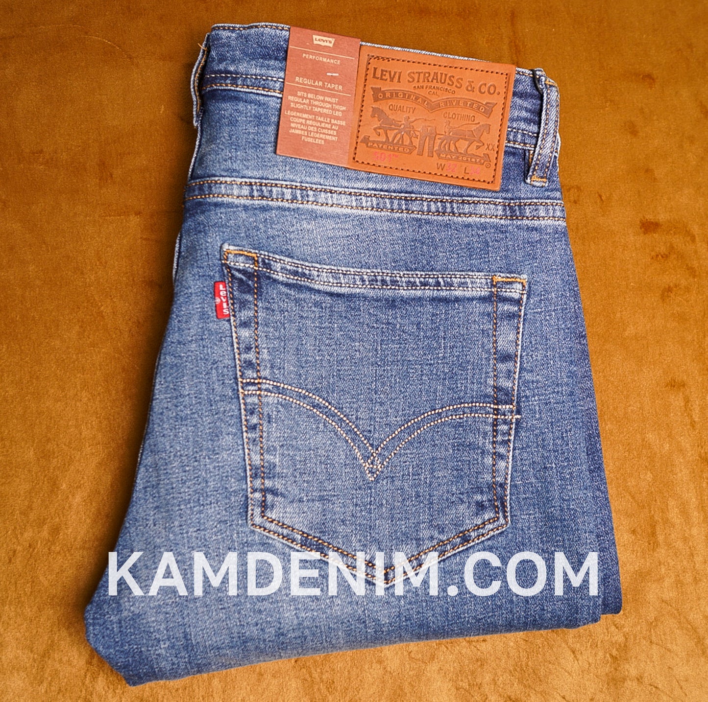 Jeans LVS Bleu ciel FL B 4183 Coupe Normale