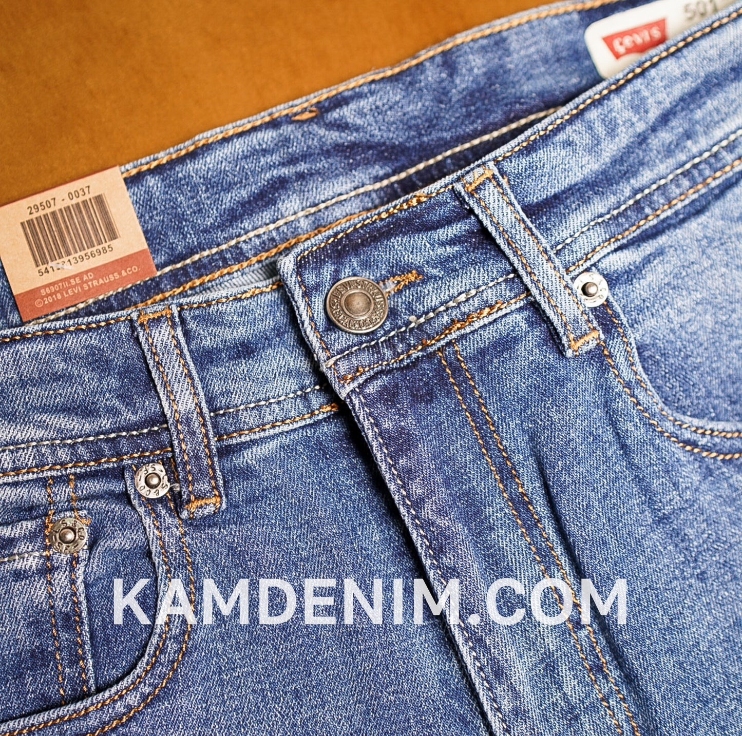 Jeans LVS Bleu ciel FL B 4183 Coupe Normale