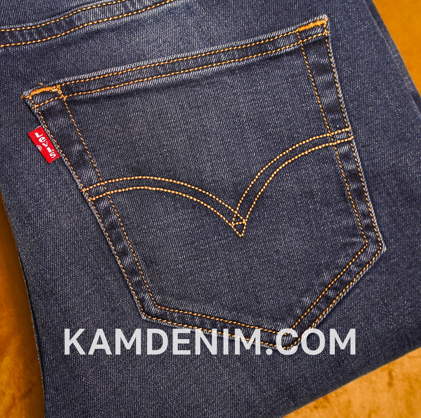 Jeans LVS Bleu Marine 4185 Coupe Normale