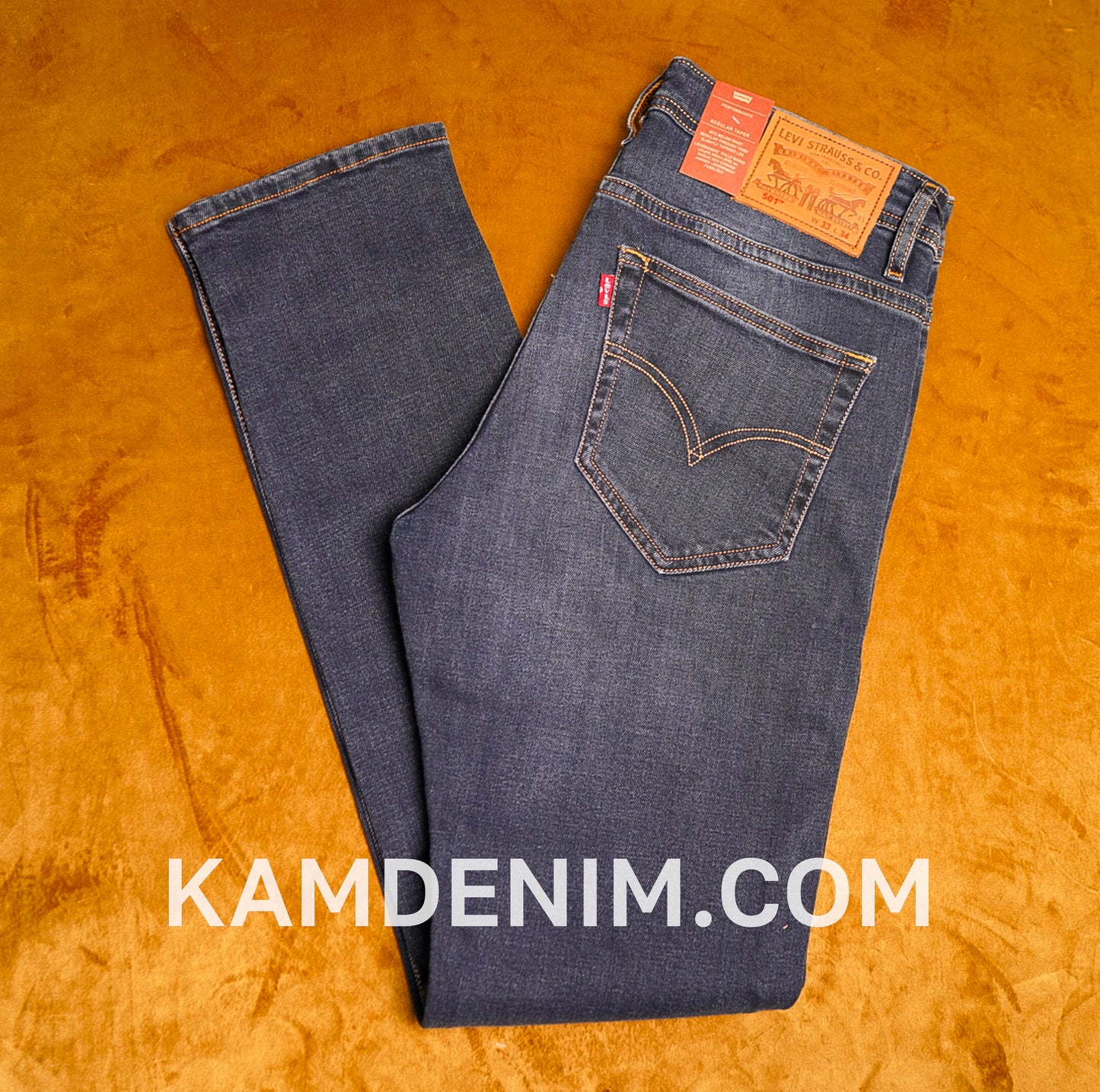 Jeans LVS Bleu Marine 4185 Coupe Normale