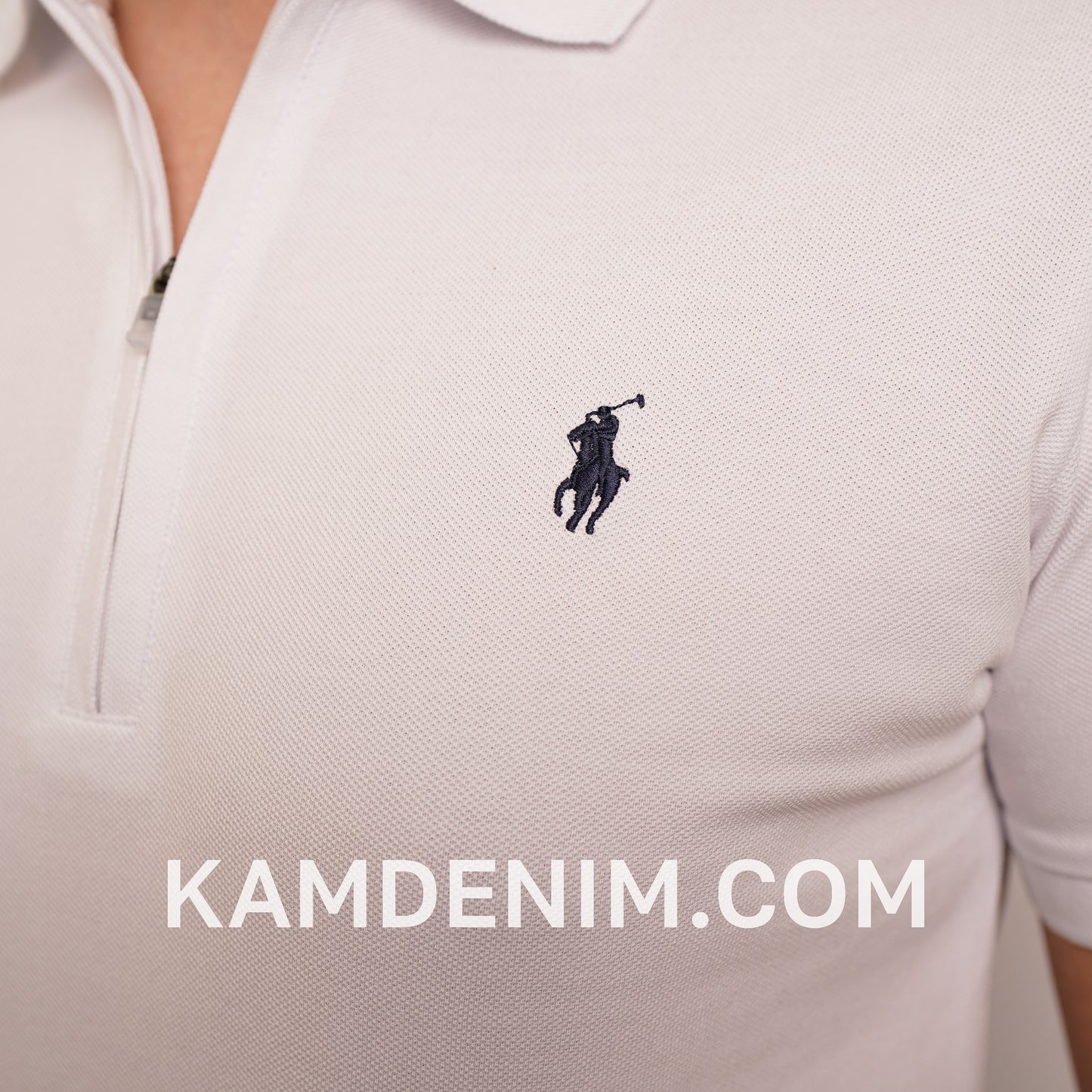 Polo Classique RL Zippé 100% Coton 9004