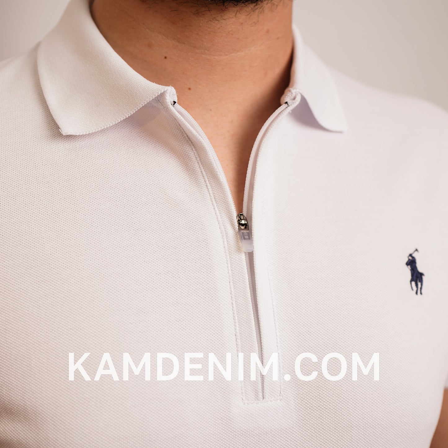Polo Classique RL Zippé 100% Coton 9004