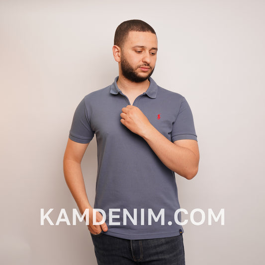 Polo Classique RL Zippé 100% Coton 9004