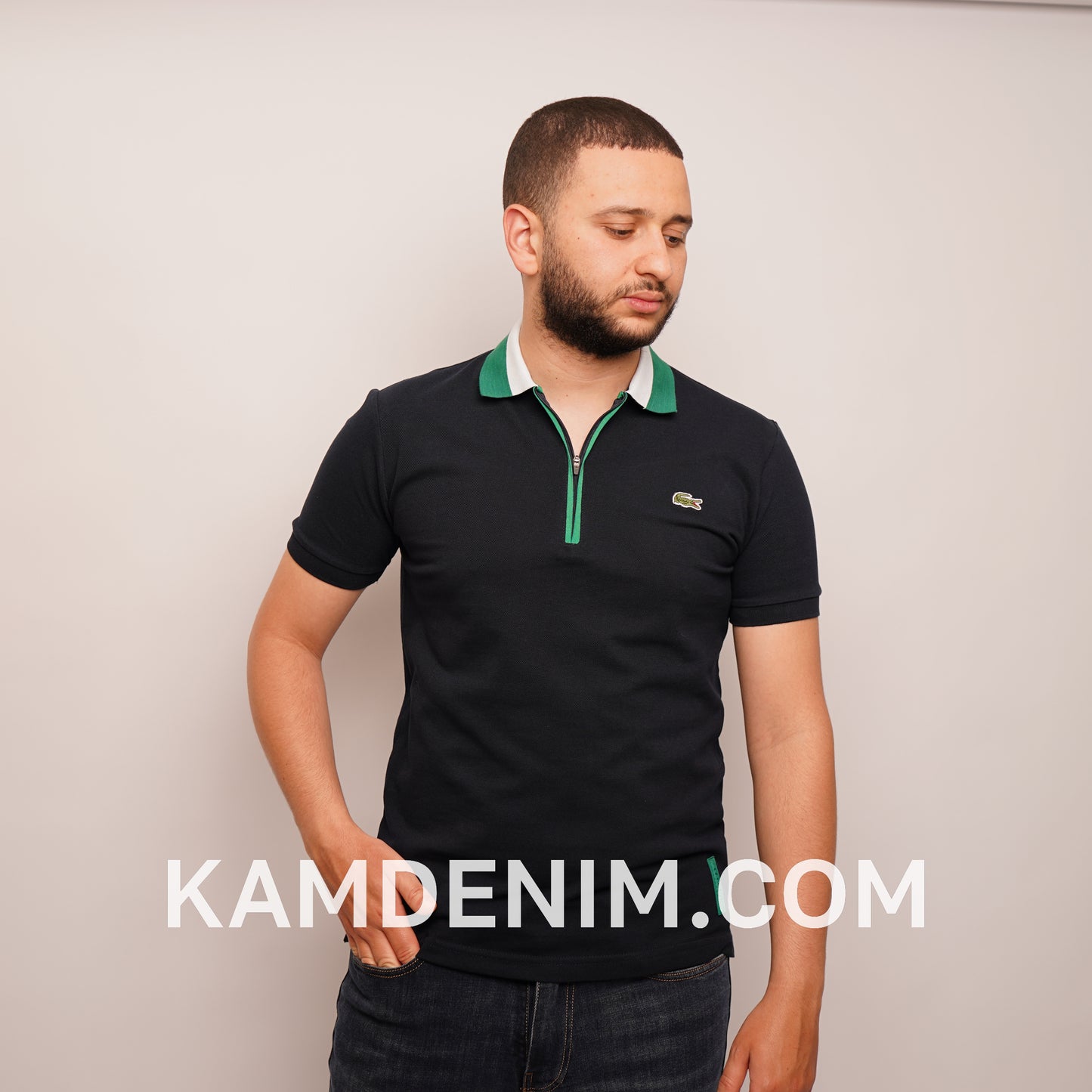 Polo Classique LCT Zippé 100% Coton 9007