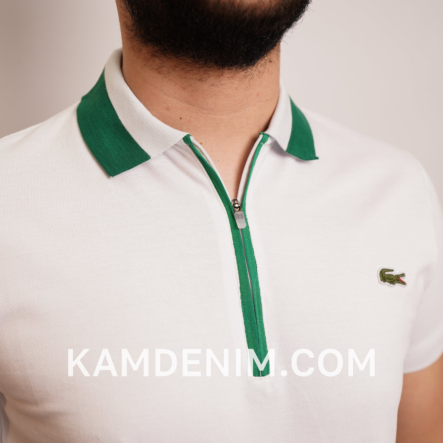 Polo Classique LCT Zippé 100% Coton 9007