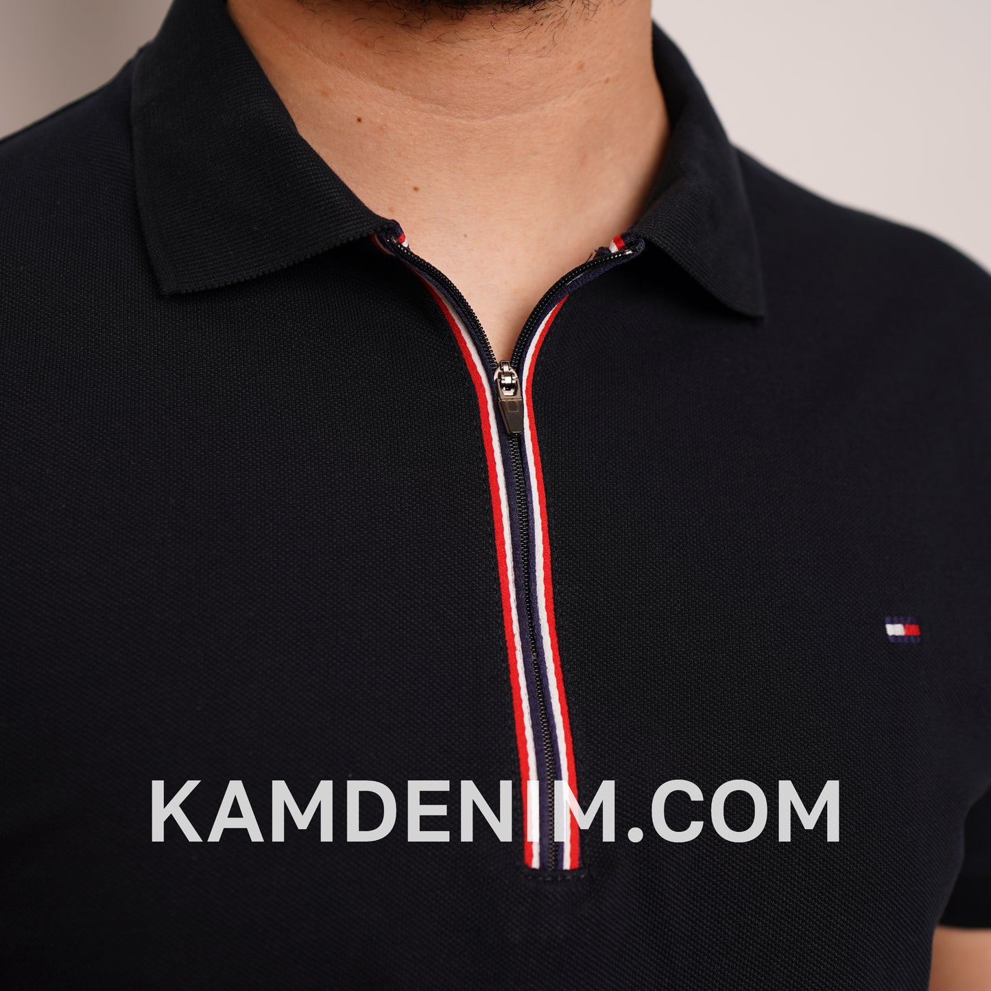 Polo Classique TM Zippé 100% Coton 9003