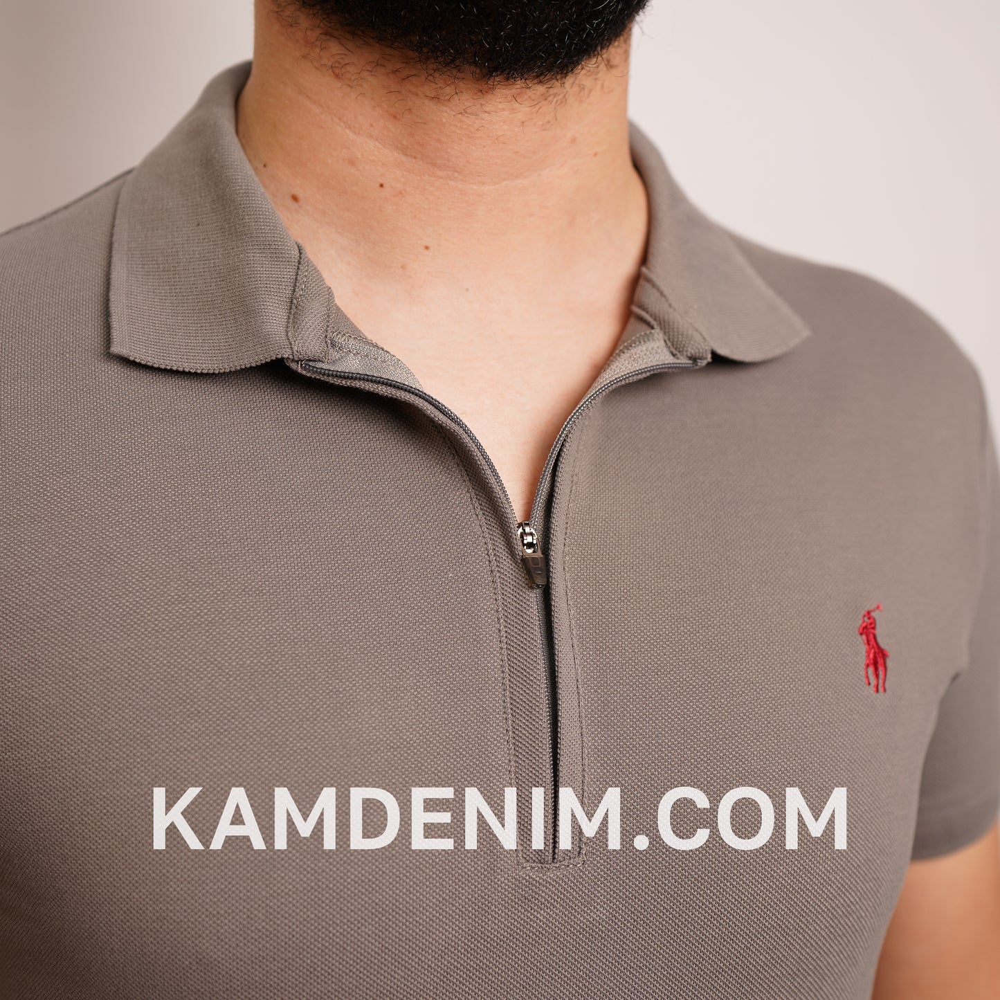 Polo Classique RL Zippé 100% Coton 9004