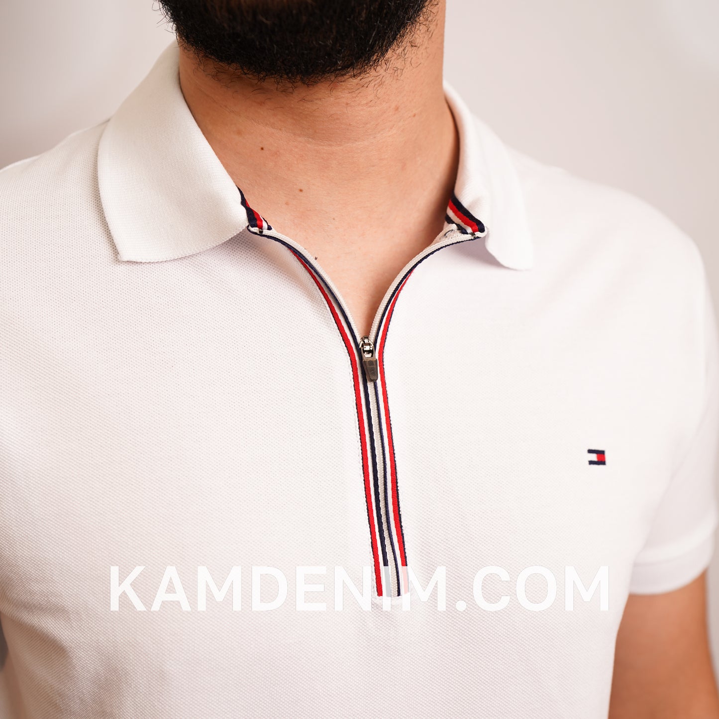 Polo Classique TM Zippé 100% Coton 9003