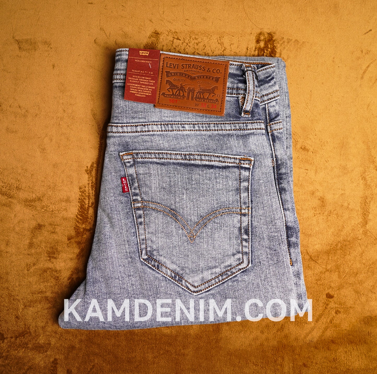 Jeans LVS Bleu Freeze 4187 Coupe Normale