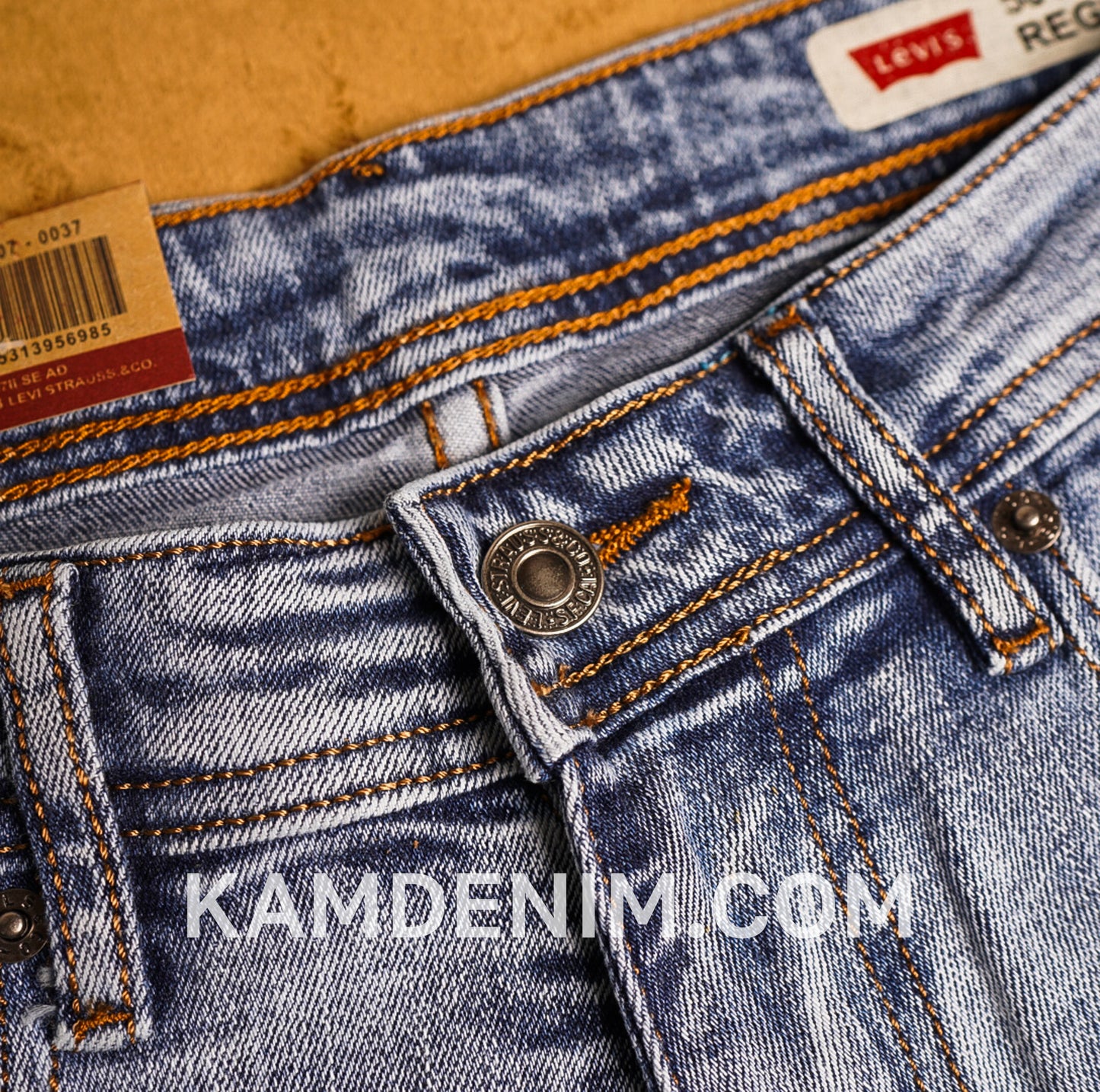 Jeans LVS Bleu Freeze 4187 Coupe Normale