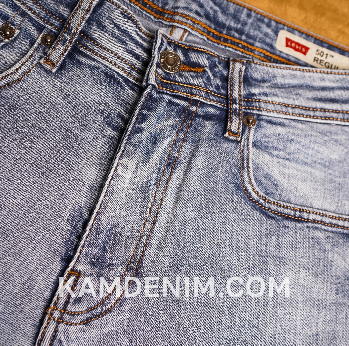 Jeans LVS Bleu Freeze 4187 Coupe Normale