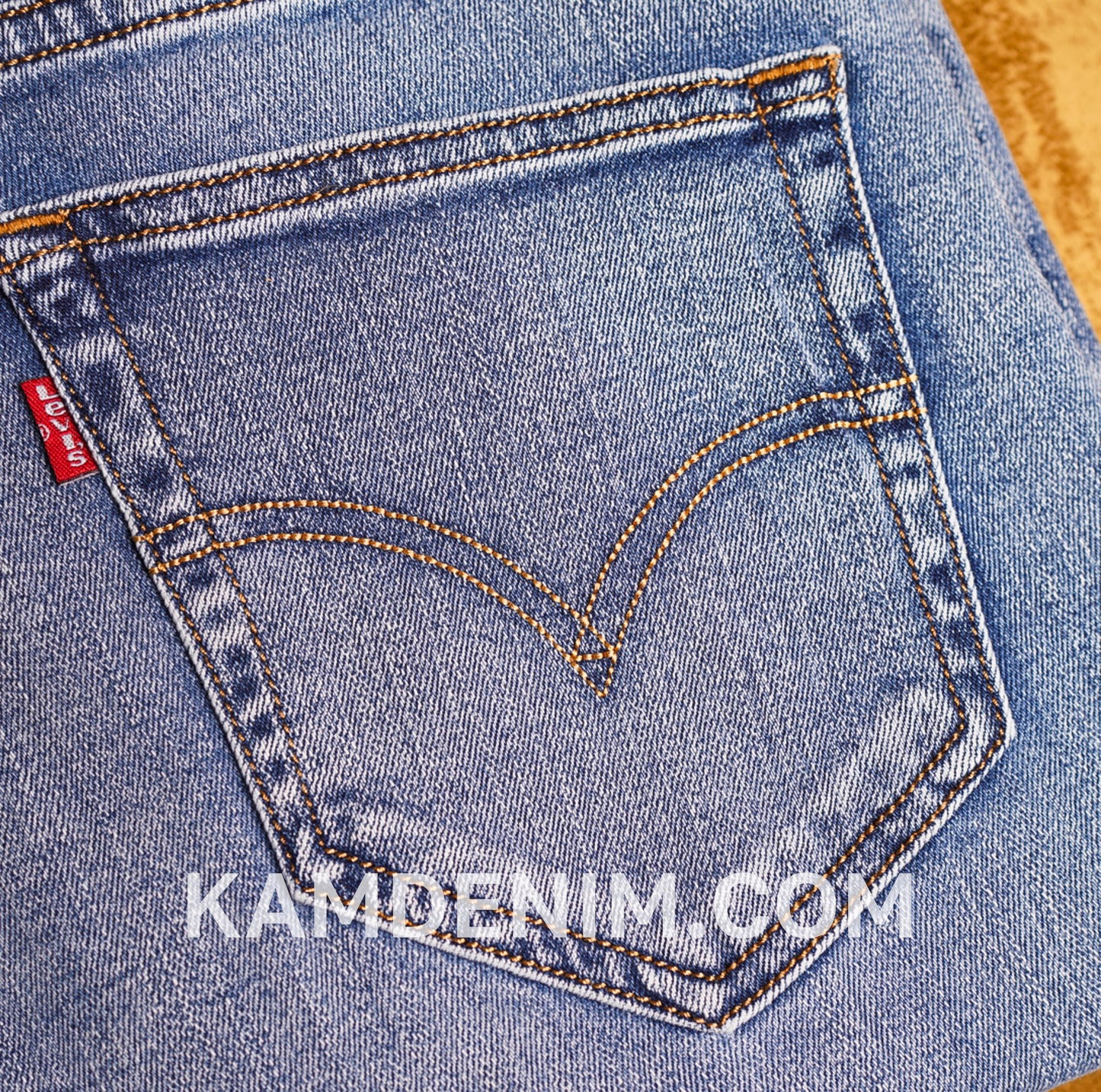 Jeans LVS Bleu Delaver Nouveau 4186 Coupe Normale