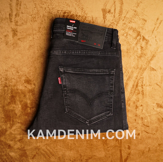 Jeans LVS Gris Noir 4189 Coupe Normale