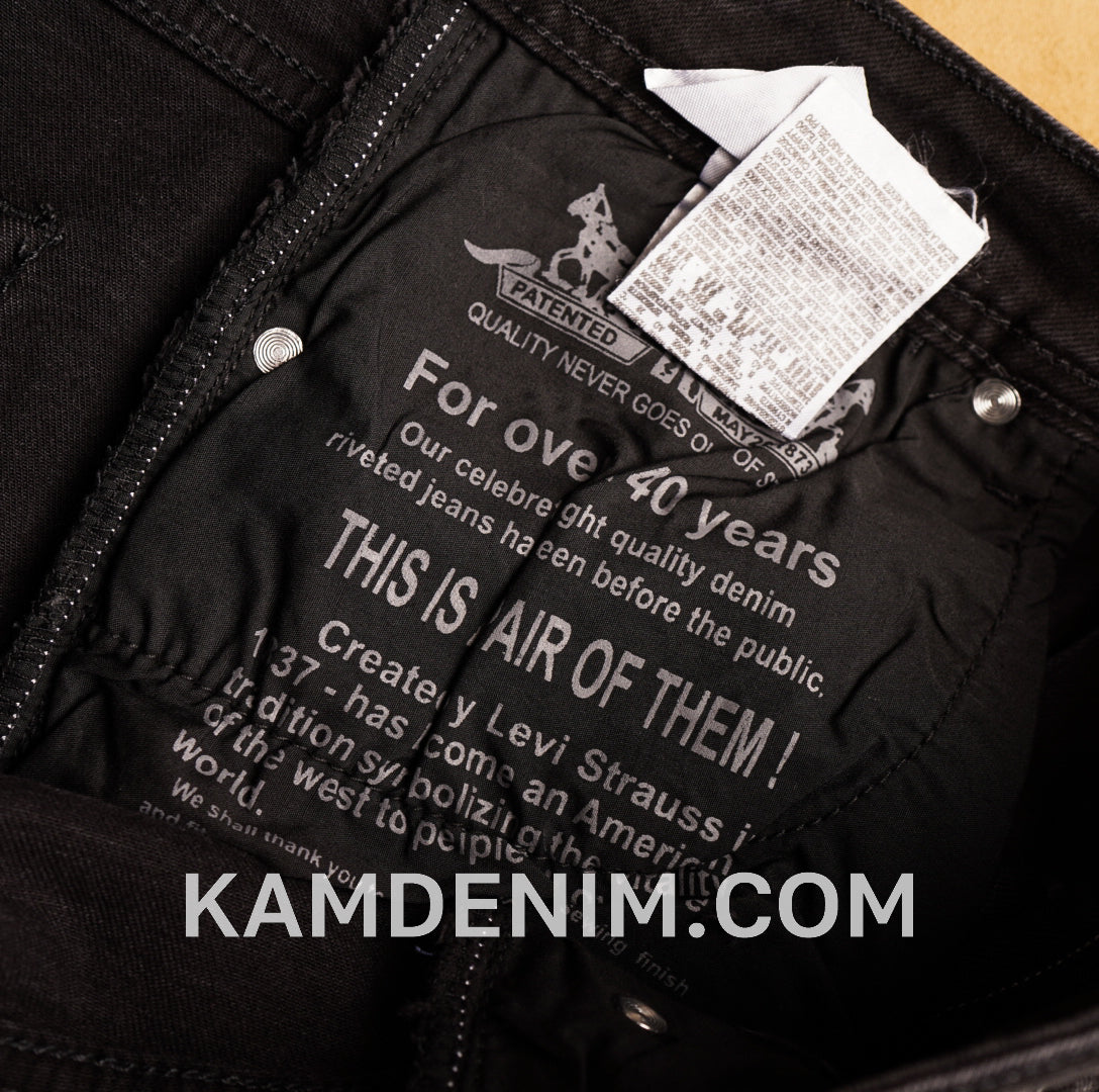 Jeans LVS Gris Noir 4189 Coupe Normale