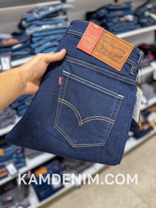 Jeans LVS Bleu Marine FL B 4147 Coupe Normale