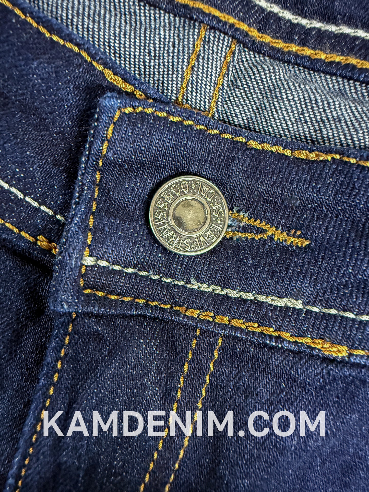 Jeans LVS Bleu Marine FL B 4147 Coupe Normale