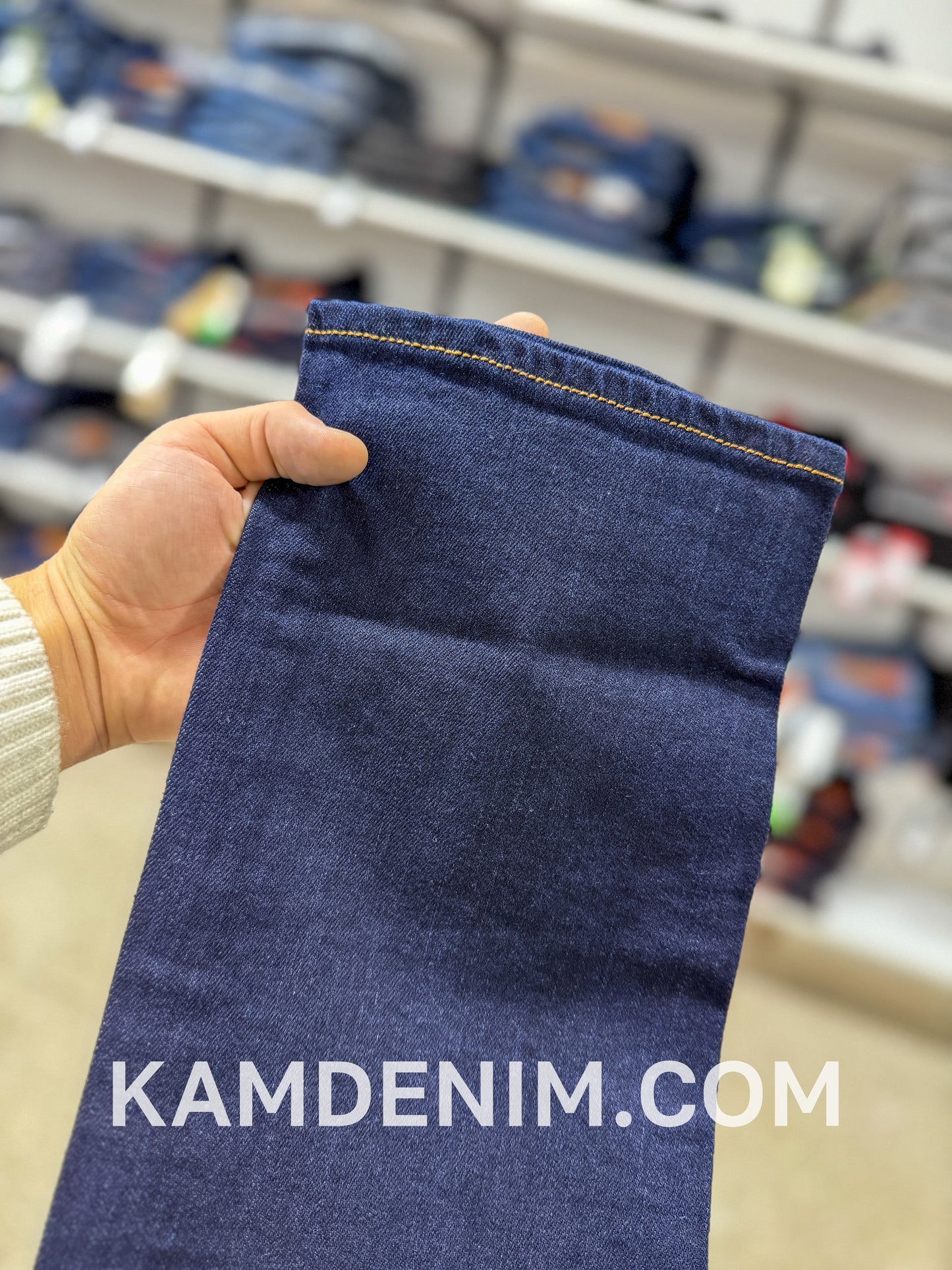 Jeans LVS Bleu Marine FL B 4147 Coupe Normale