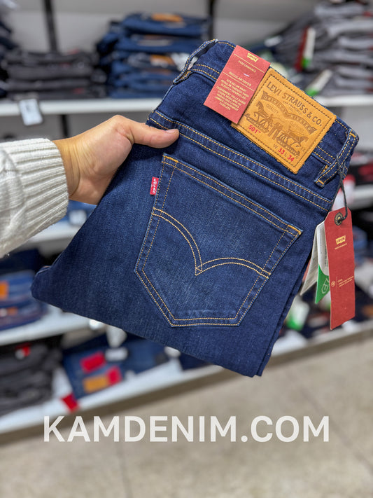 Jeans LVS Bleu Petrol 4031 Coupe Normale