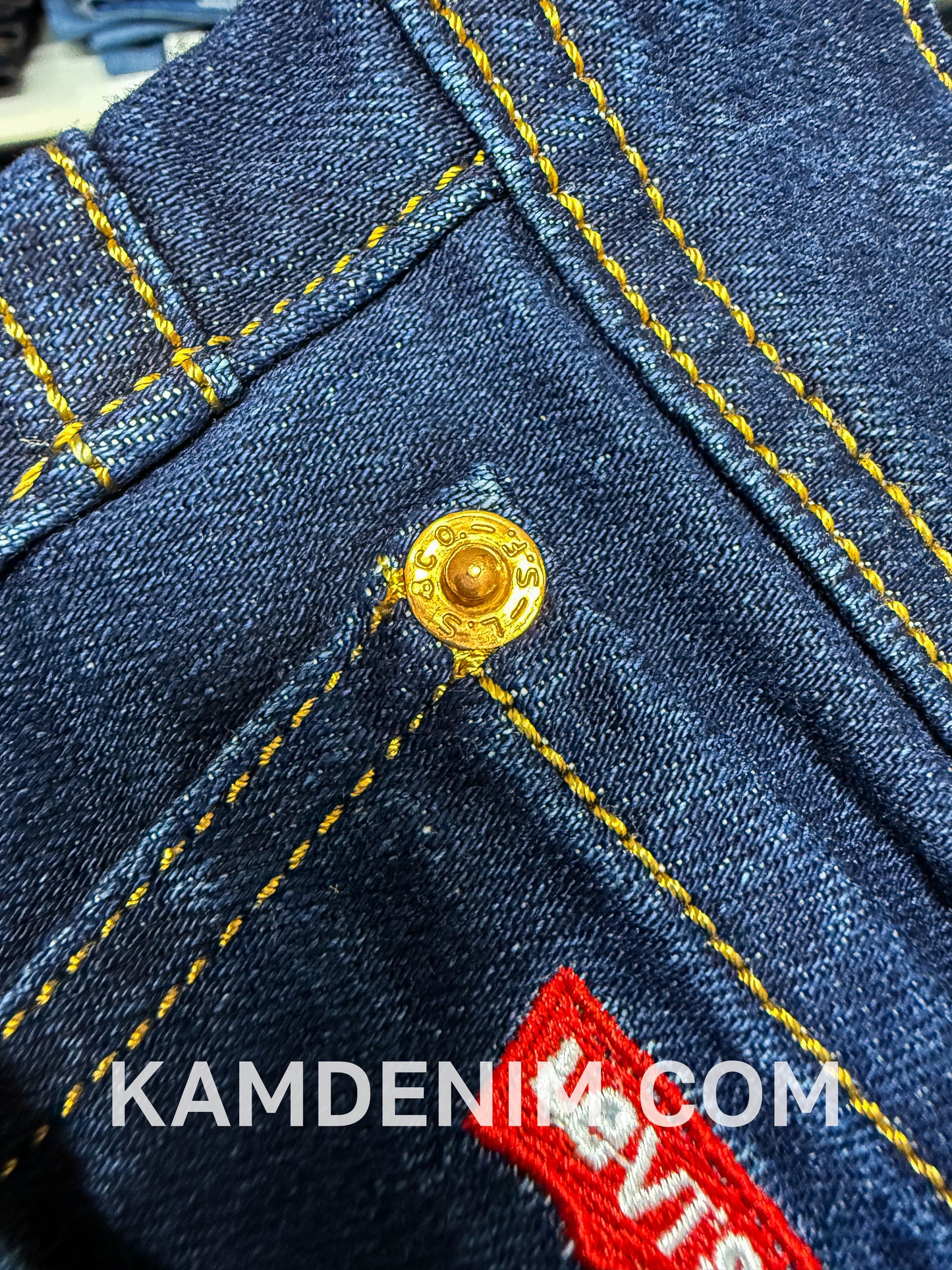 Jeans LVS Bleu Petrol 4031 Coupe Normale