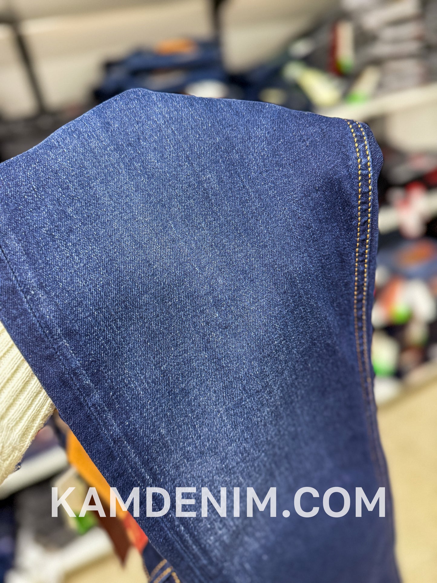 Jeans LVS Bleu Petrol 4031 Coupe Normale