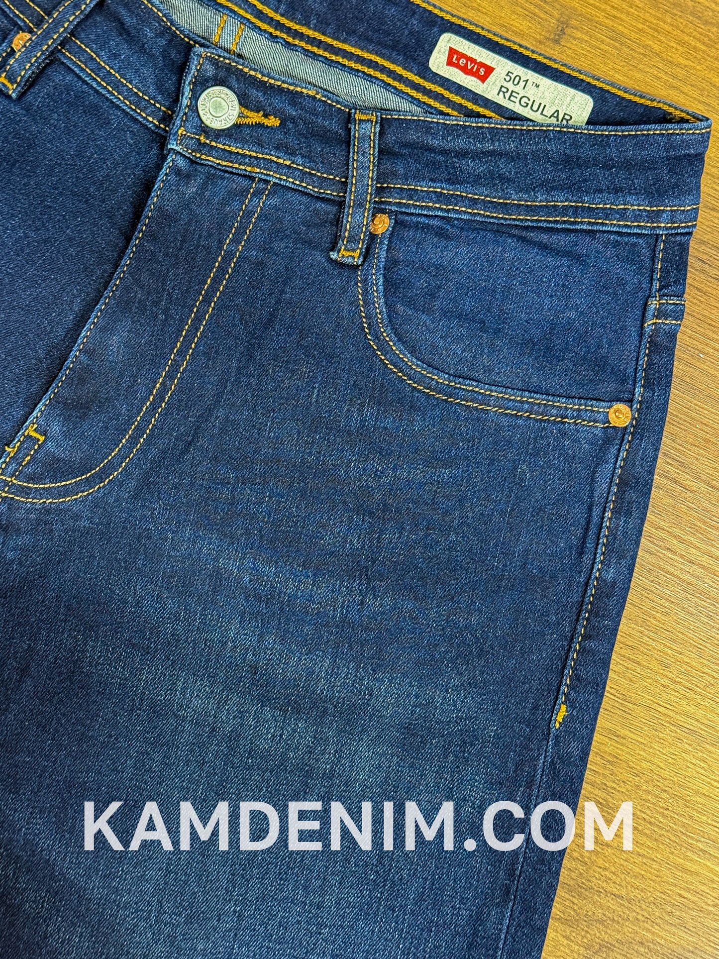 Jeans LVS Bleu Petrol 4031 Coupe Normale