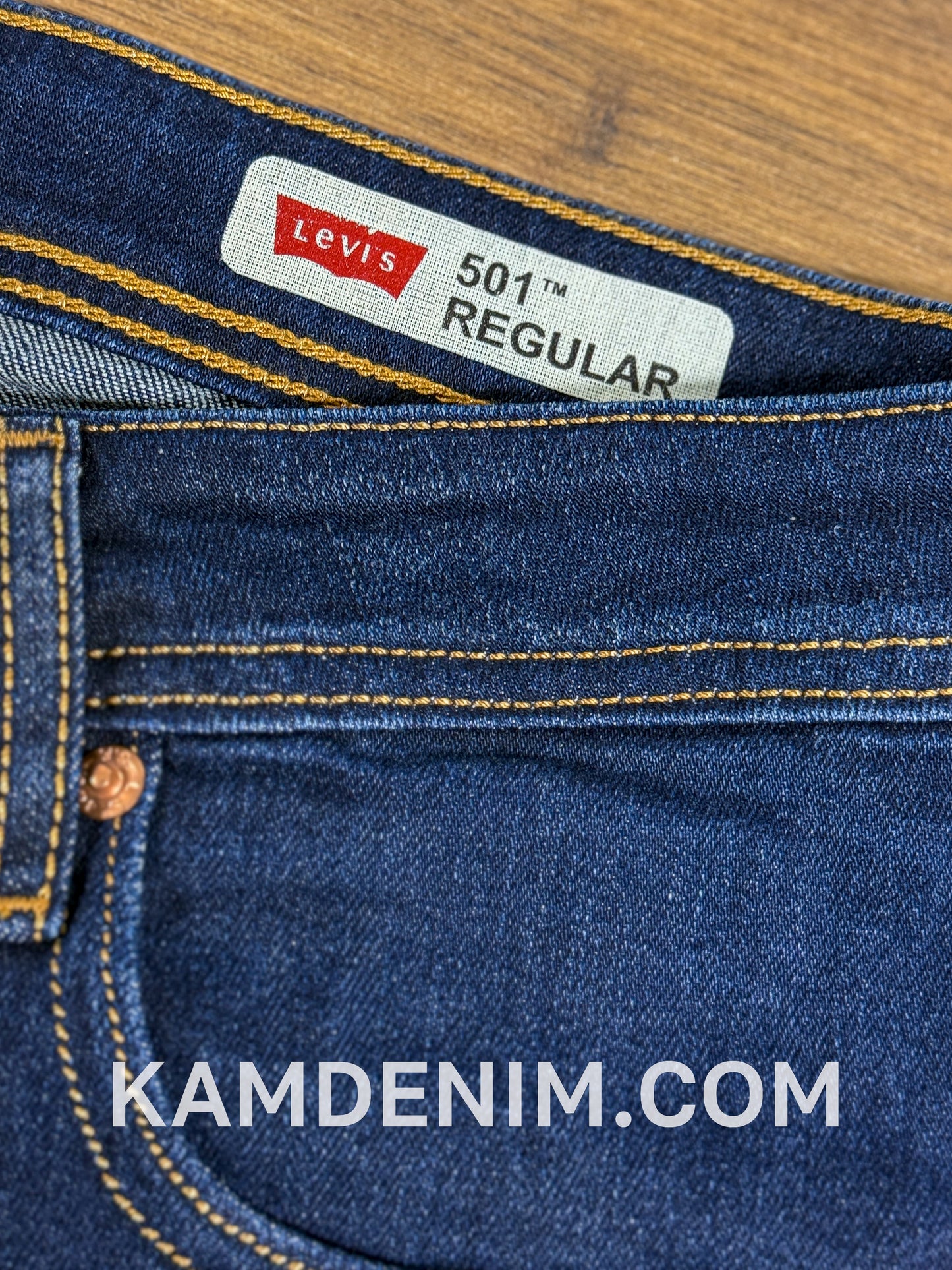 Jeans LVS Bleu Petrol 4031 Coupe Normale