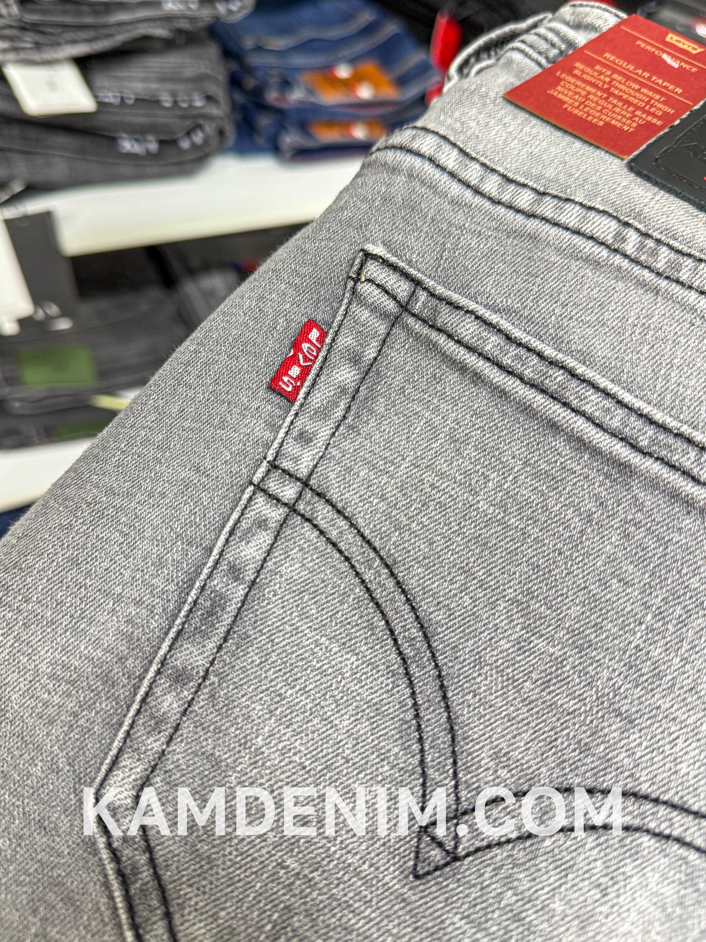 Jeans LVS Gris Clair 4155 Coupe Normale