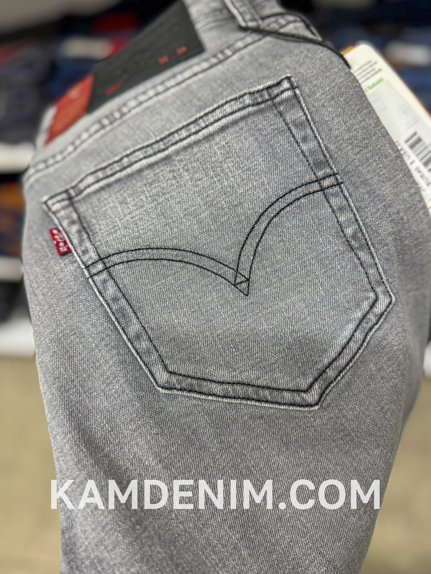 Jeans LVS Gris Clair 4155 Coupe Normale