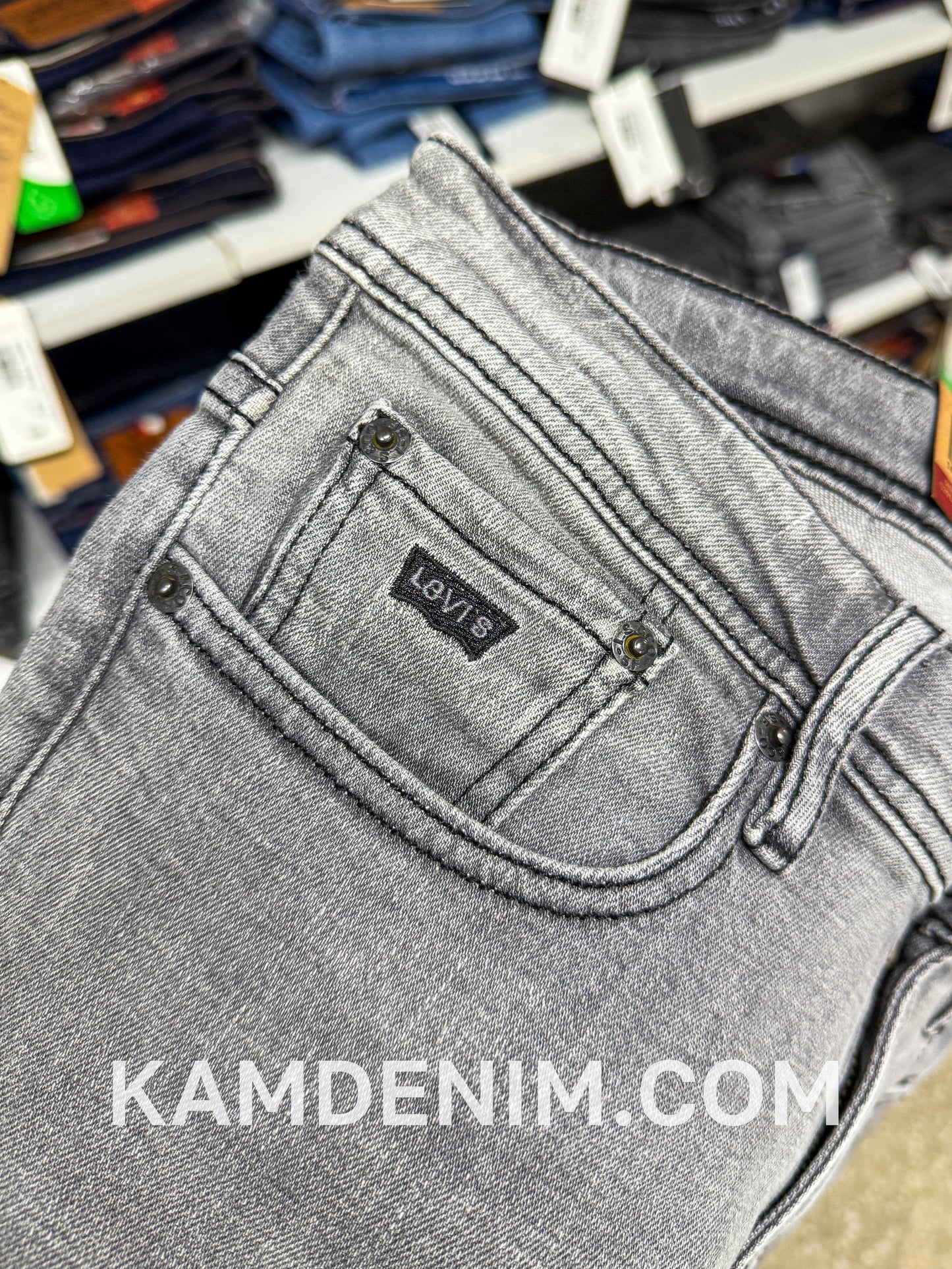 Jeans LVS Gris Clair 4155 Coupe Normale