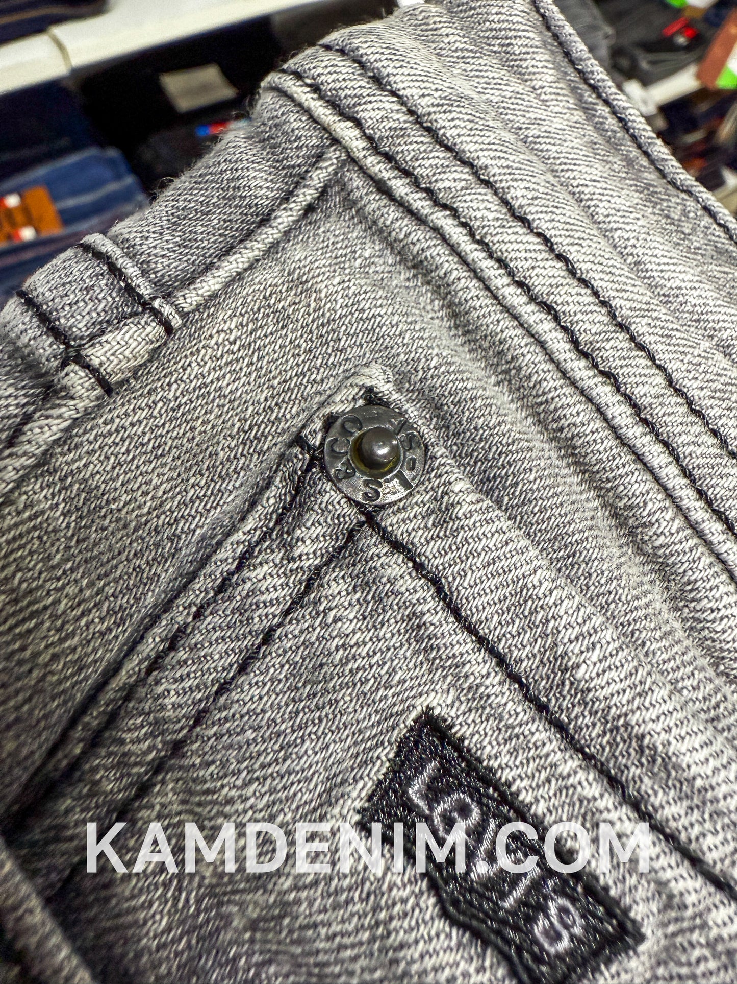 Jeans LVS Gris Clair 4155 Coupe Normale
