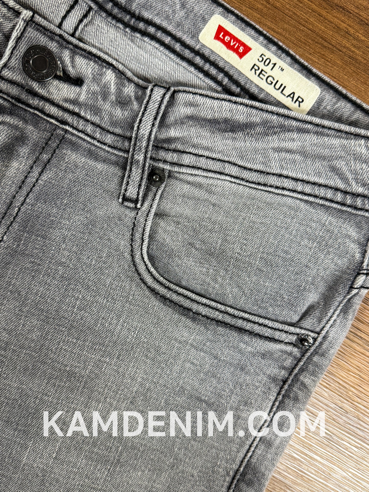 Jeans LVS Gris Clair 4155 Coupe Normale