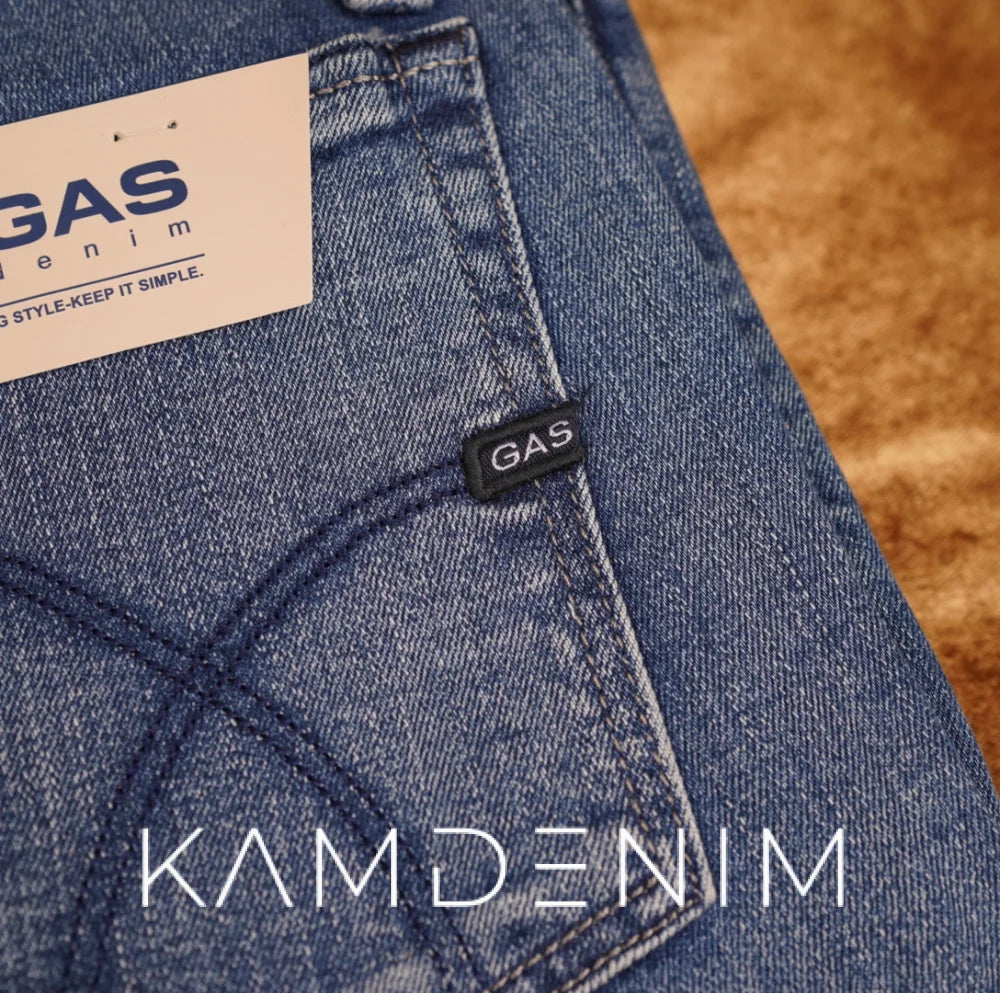 Jeans Gas Bleu Ciel 4009 Coupe Normale
