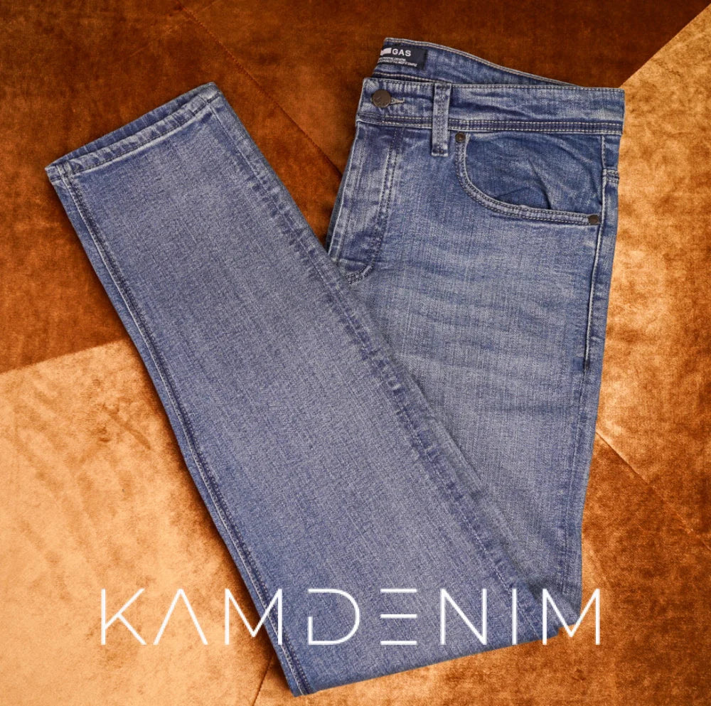 Jeans Gas Bleu Ciel 4009 Coupe Normale