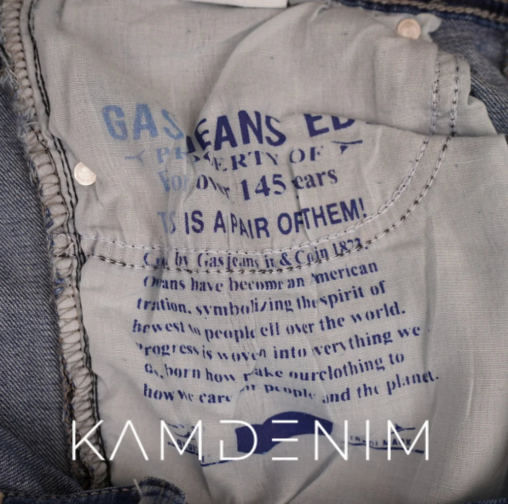 Jeans Gas Bleu Ciel 4009 Coupe Normale