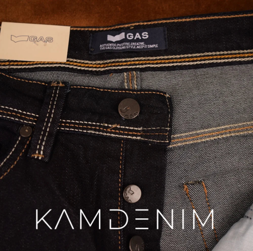 Jeans Gas Bleu Marine 4010 Coupe Normale