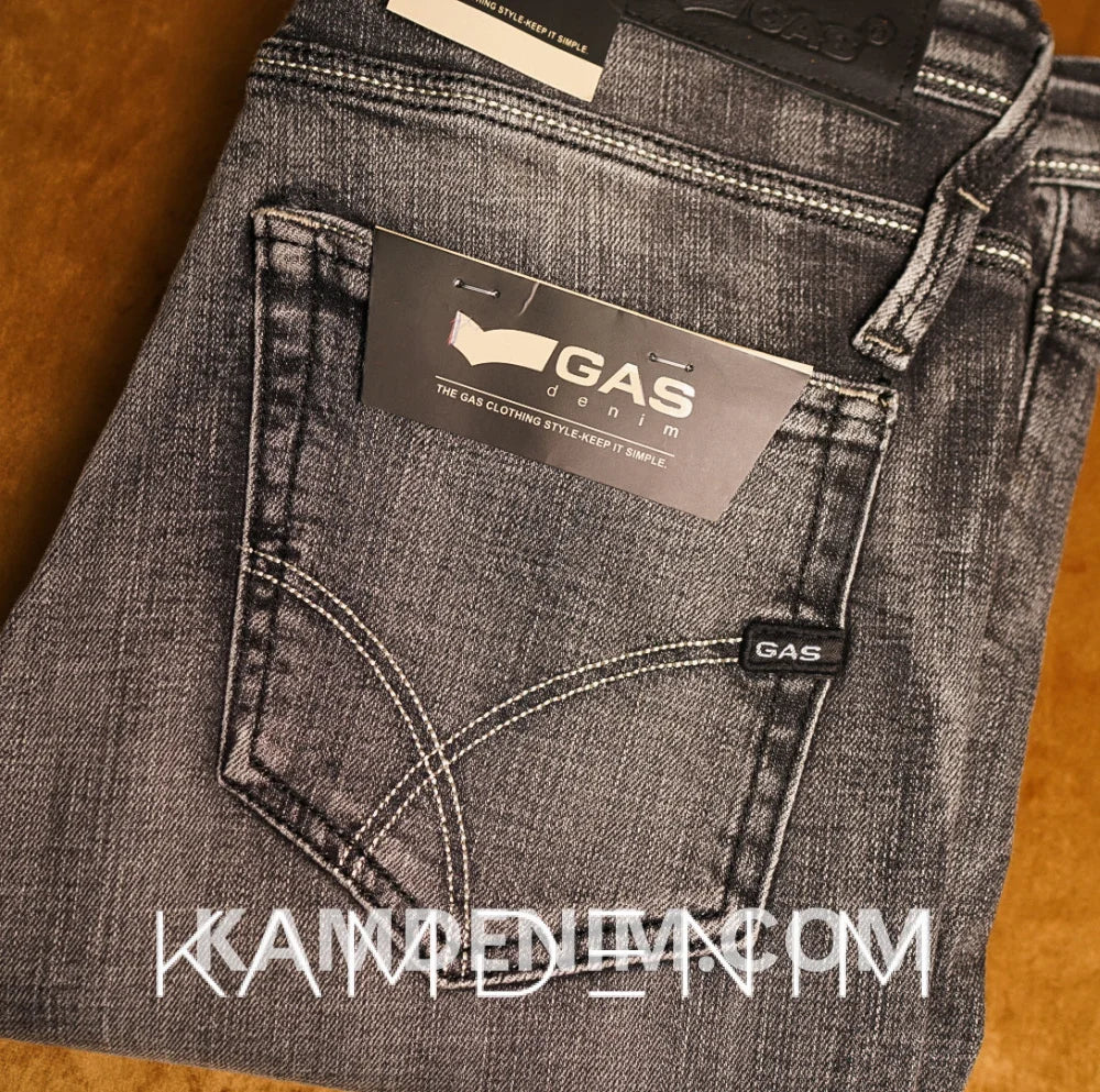 Jeans Gas Gris Delaver 4105 Coupe Normale