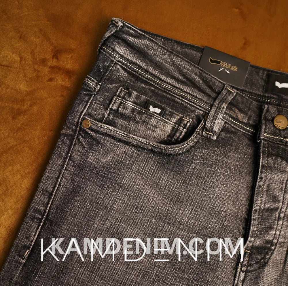 Jeans Gas Gris Delaver 4105 Coupe Normale