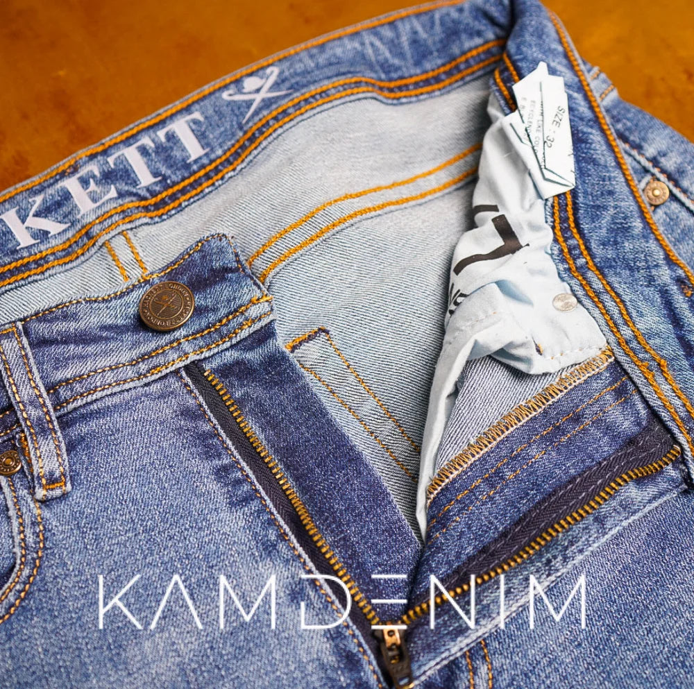 Jeans Hct Bleu C 4094 Coupe Normale