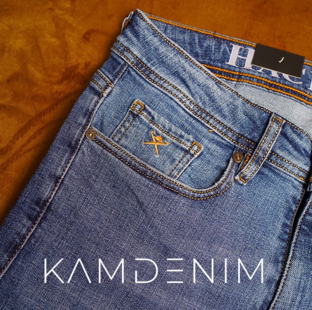 Jeans Hct Bleu C 4094 Coupe Normale