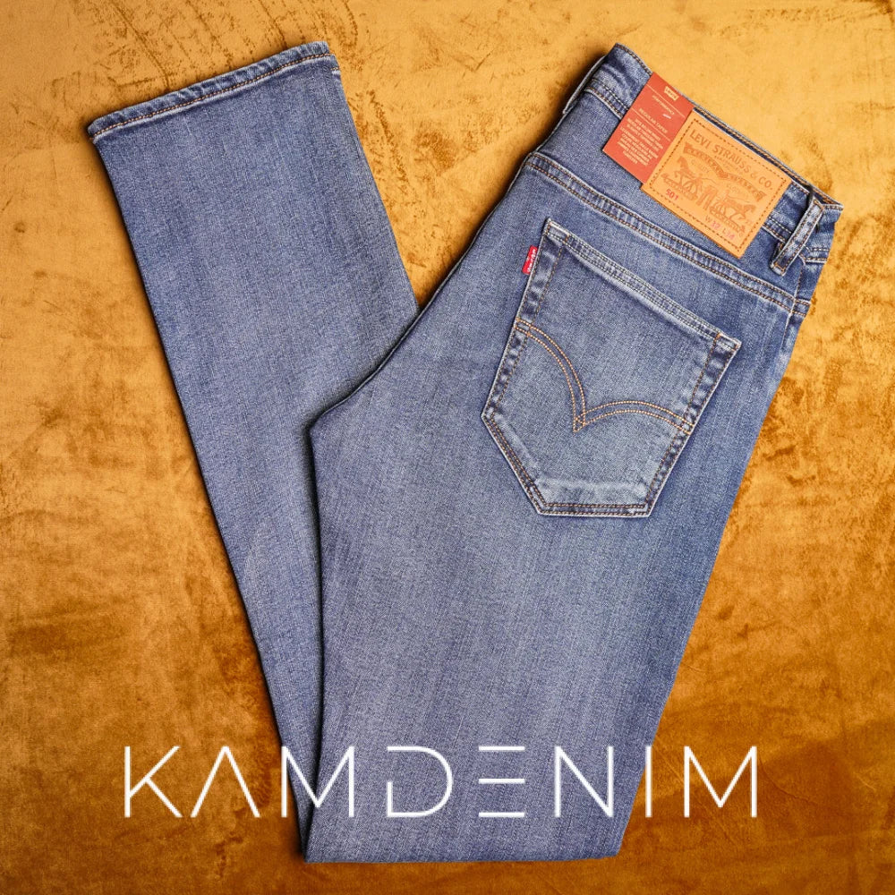 Jeans LVS Bleu Délaver 4190 Coupe Normale