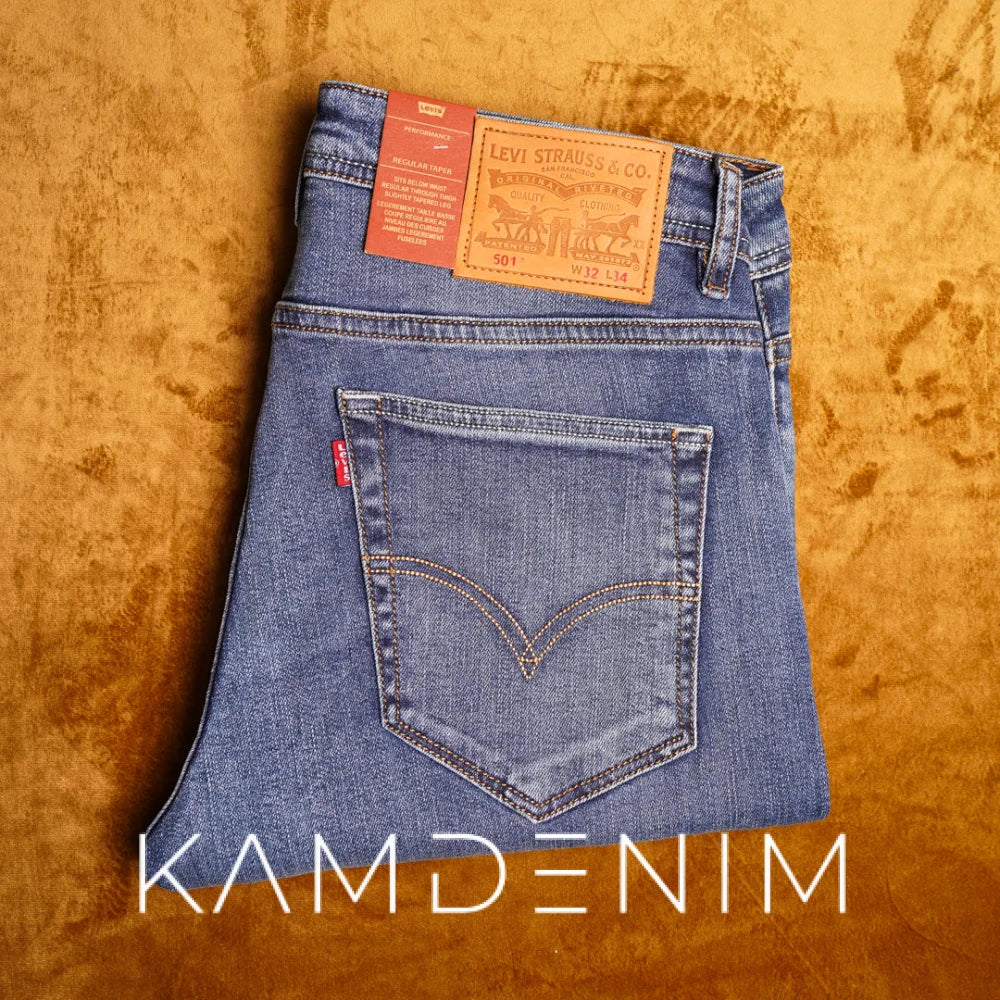 Jeans LVS Bleu Délaver 4190 Coupe Normale