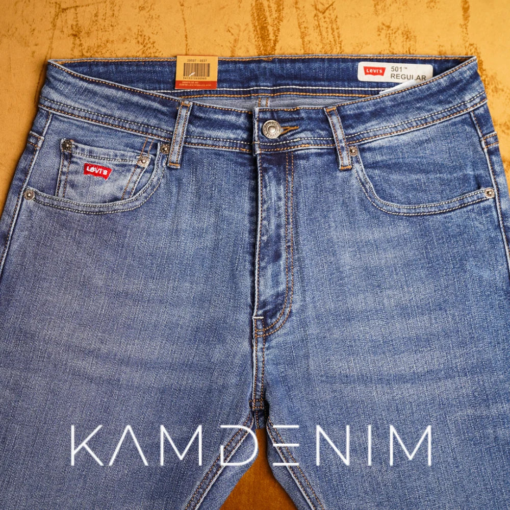 Jeans LVS Bleu Délaver 4190 Coupe Normale