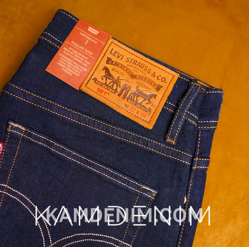 Jeans LVS Bleu Marine FL B 4147 Coupe Normale