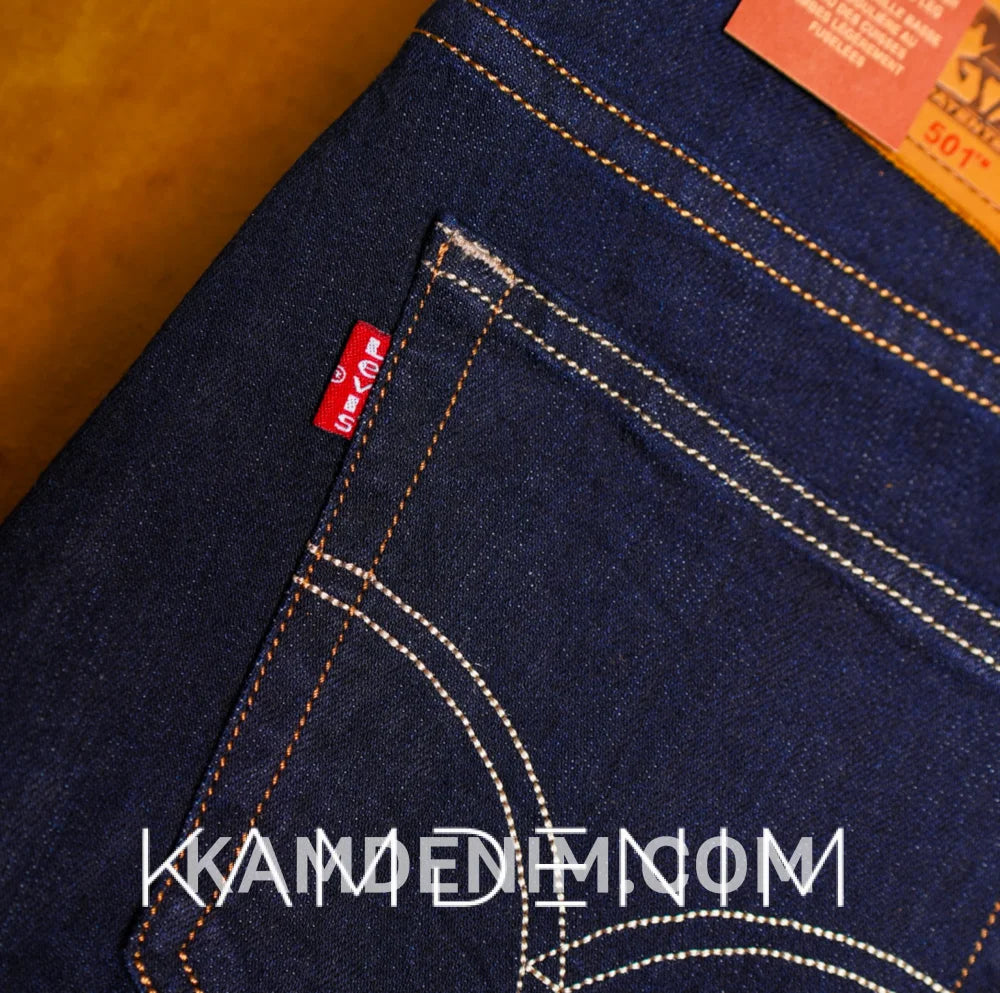 Jeans LVS Bleu Marine FL B 4147 Coupe Normale